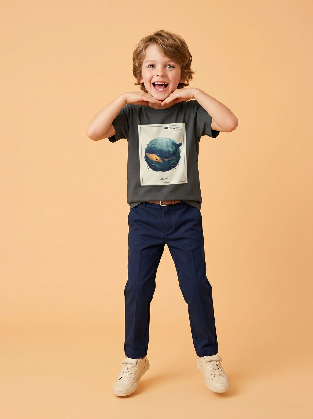 'The Great Fish - 'From Jonah' Kids Tee
