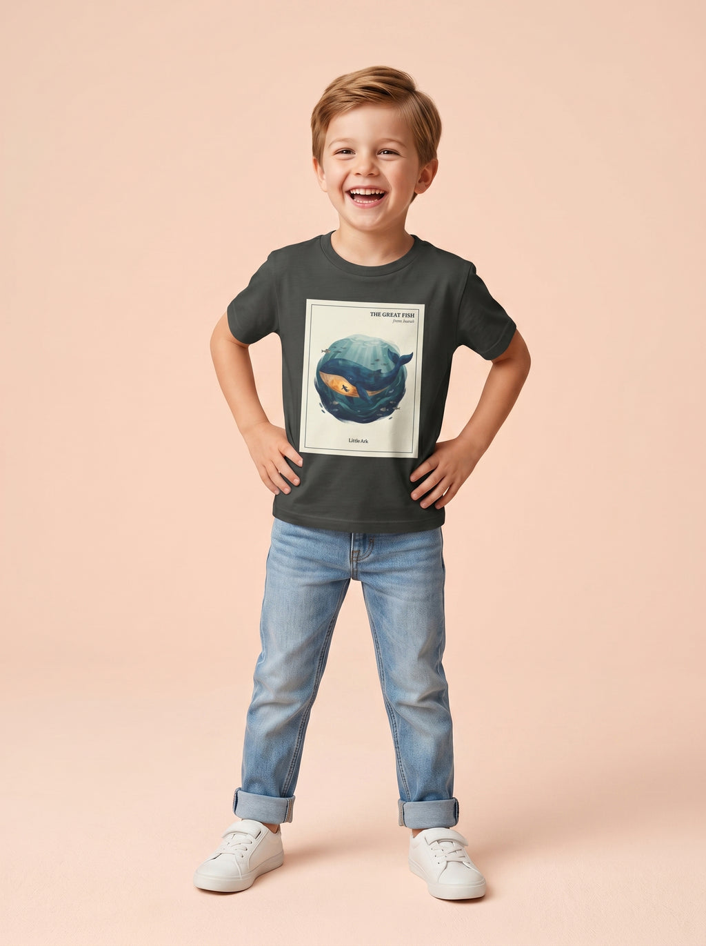 'The Great Fish - 'From Jonah' Kids Tee