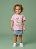 'Grace Poured Daily' -  Vintage Milk Bottle Toddlers Tee