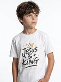 'Jesus Is King' with Crown Kids Faith Tee