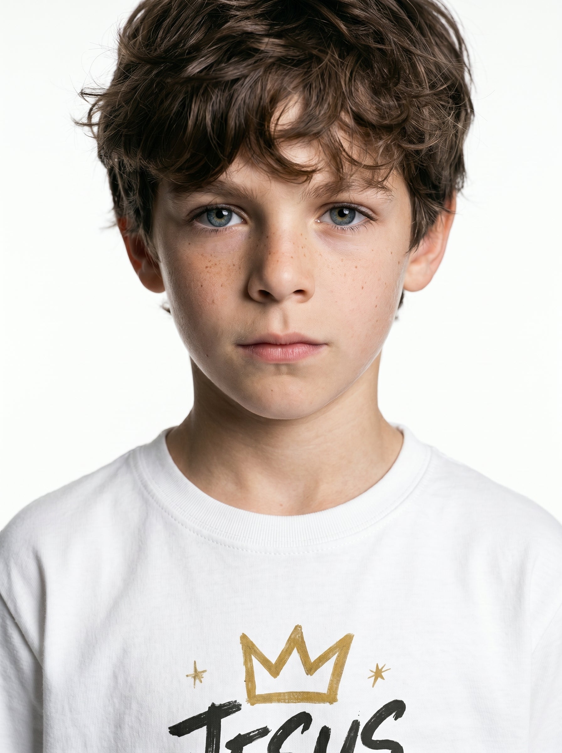 'Jesus Is King' with Crown Kids Faith Tee