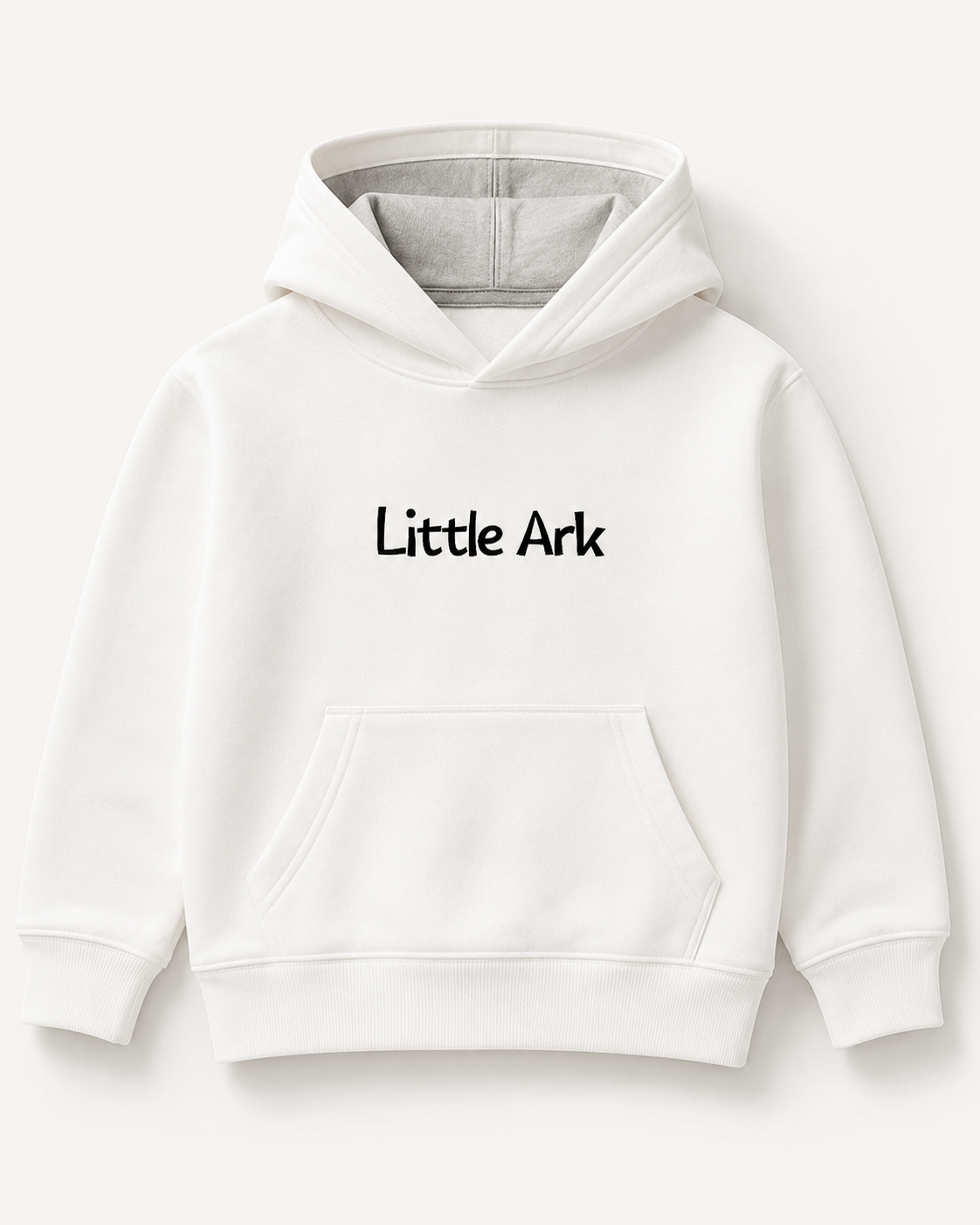 Elephant 'On the way to Noah's Ark' Mens Graphic Hoodie in White – Hoodie | Little Ark | Christian Clothing Brand