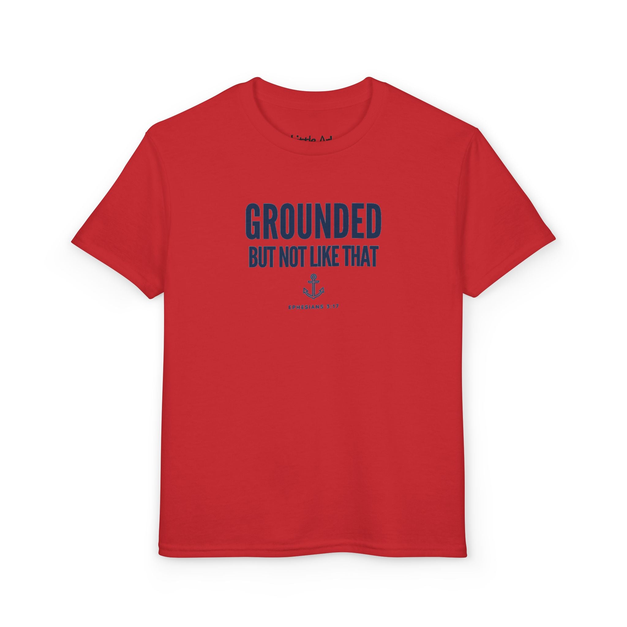 'Grounded' - 'Ephesians 3:17' Kids Tee