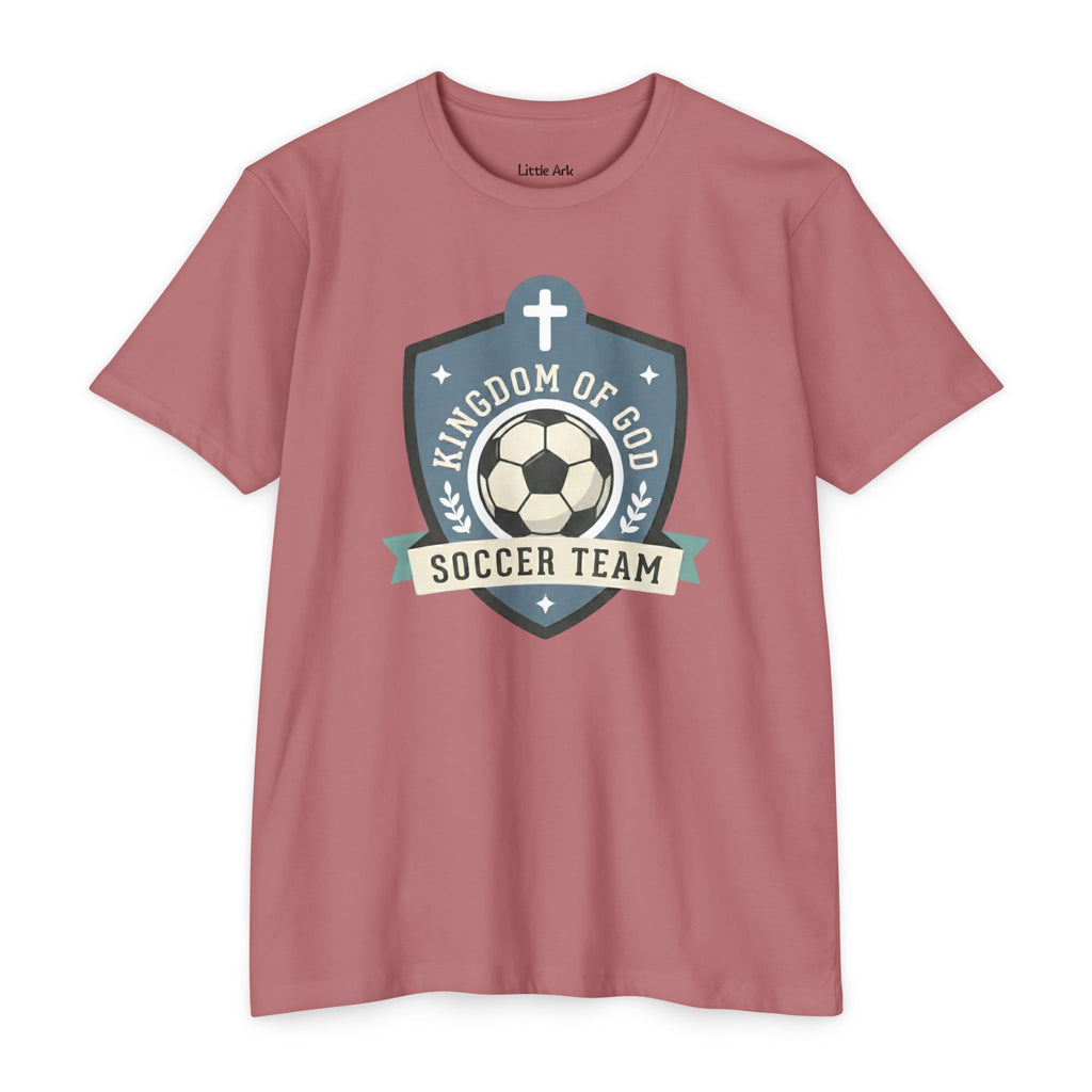 'Kingdom of God' - 'Soccer Team' Mens CVC Jersey Tee