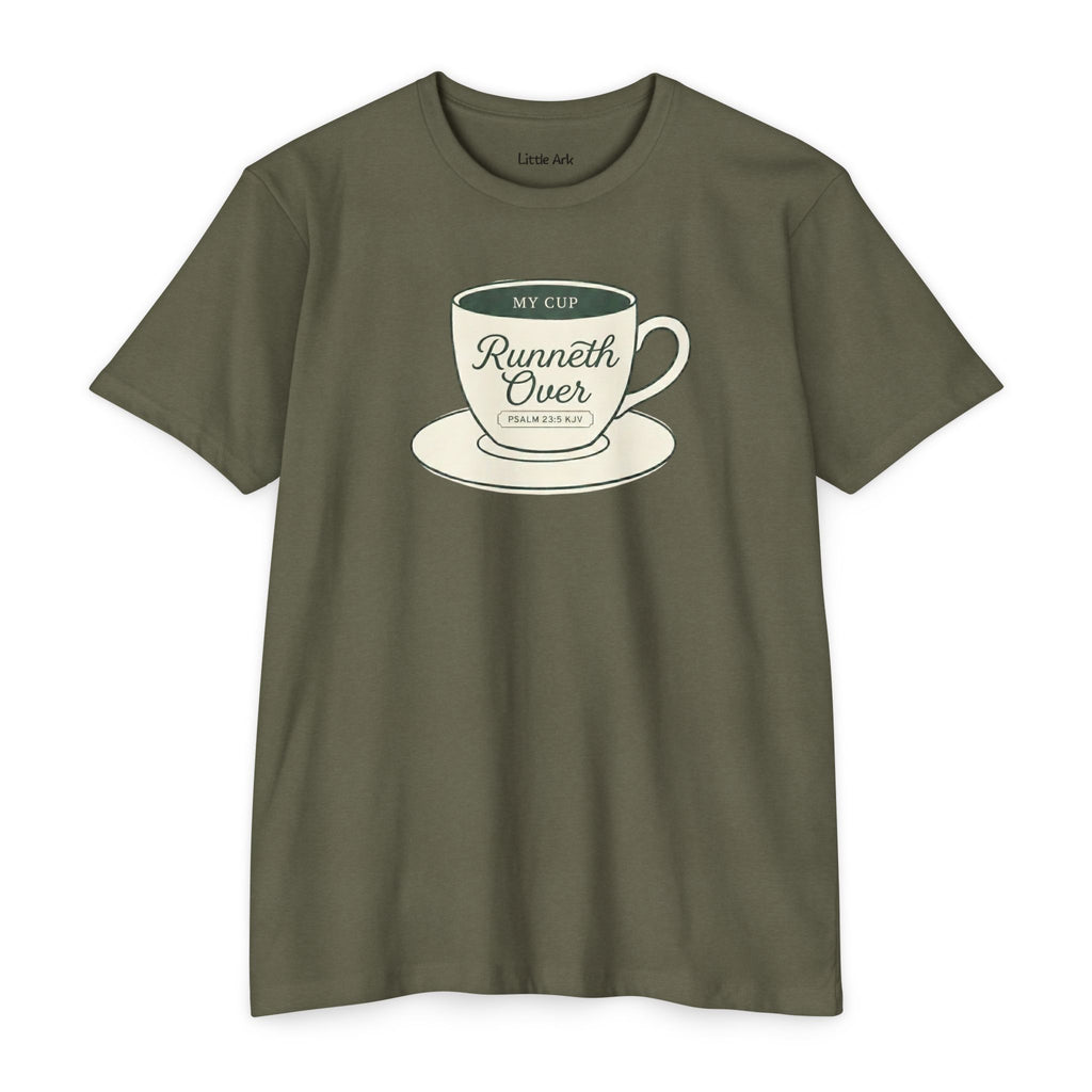'My Cup Runneth Over' Vintage Mens Tee