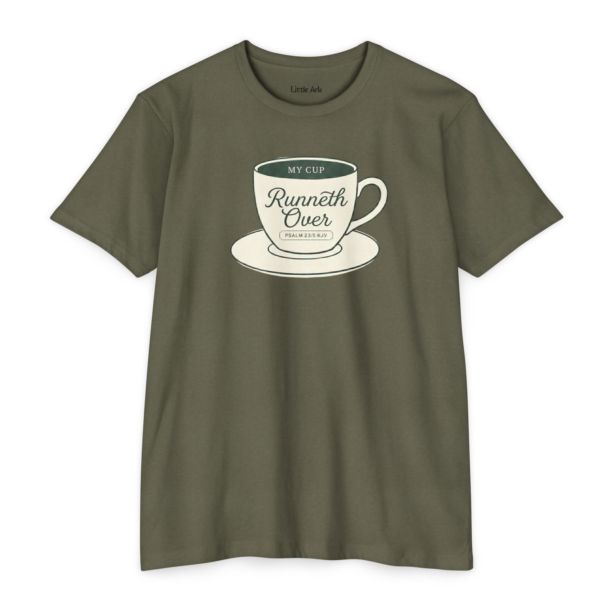 'My Cup Runneth Over' Vintage Mens Tee