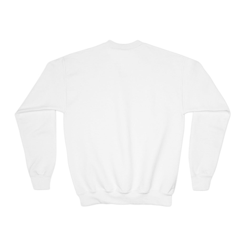 'He Lifted Up Mine Head' - Giraffe Crewneck Kids Sweatshirt