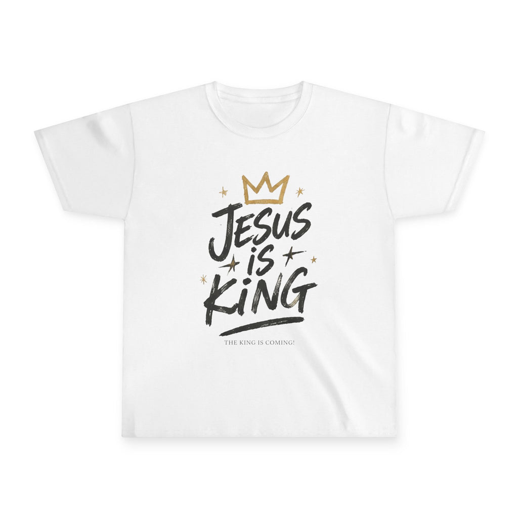 'Jesus Is King' with Crown Kids Faith Tee