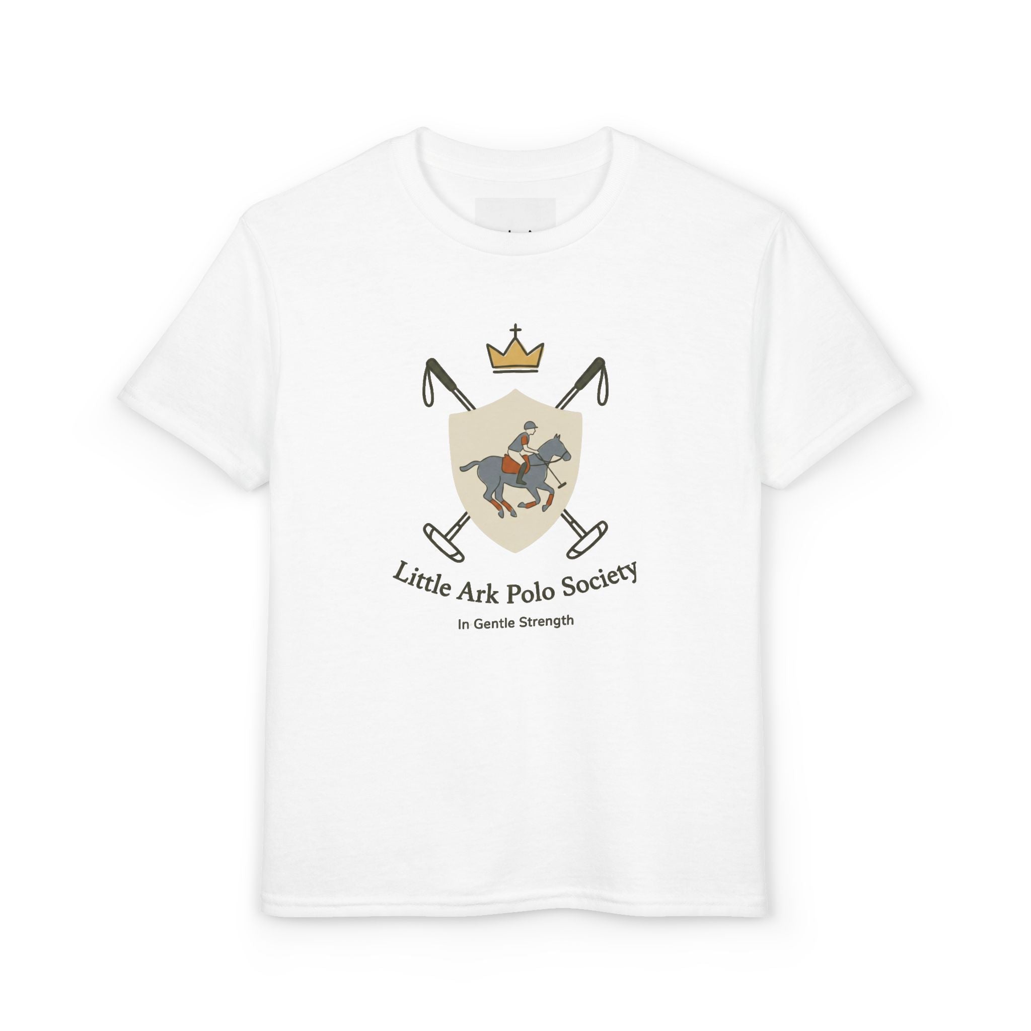 Little Ark Polo Society Kids Tee in – Kids clothes | Little Ark | Christian Clothing Brand