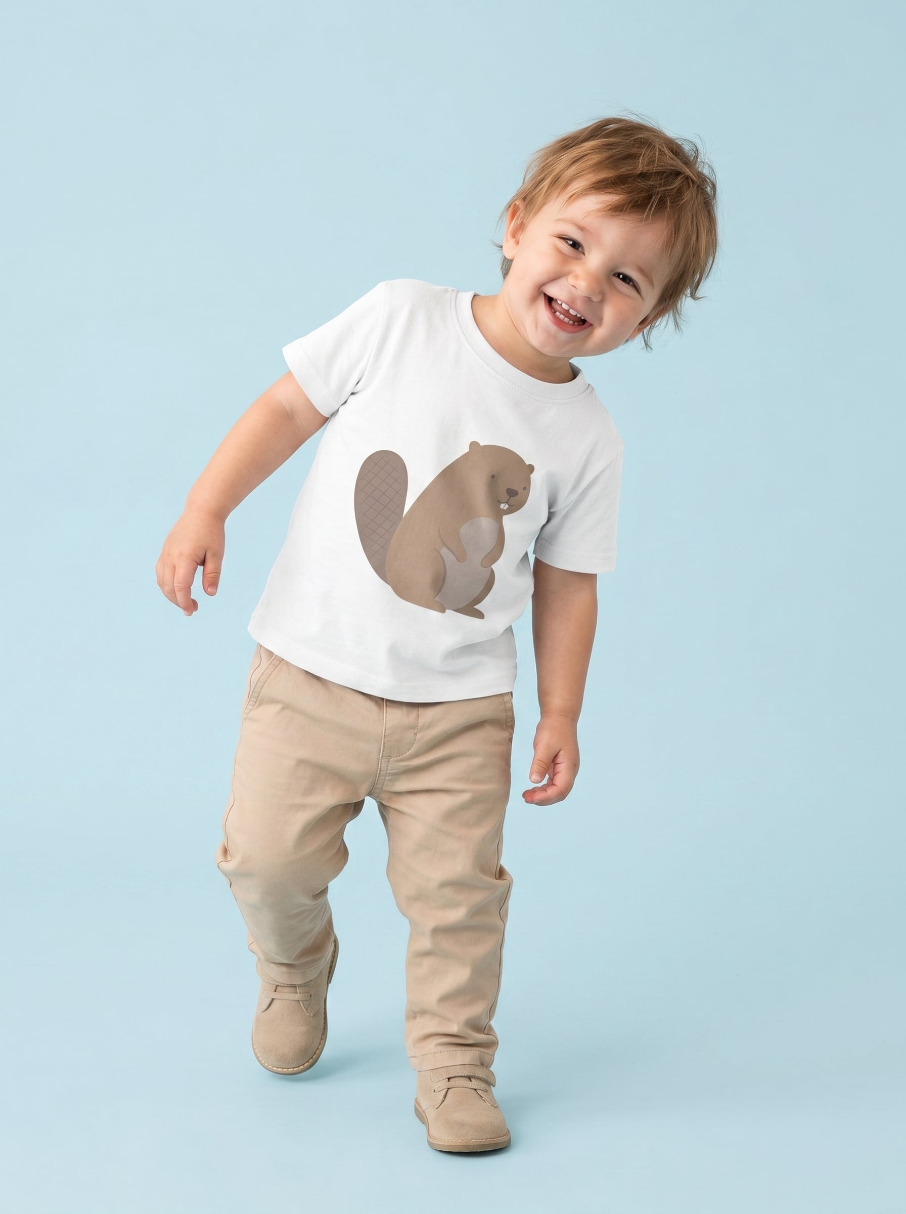 Beaver Toddler Tee in – Kids clothes | Little Ark | Christian Clothing Brand