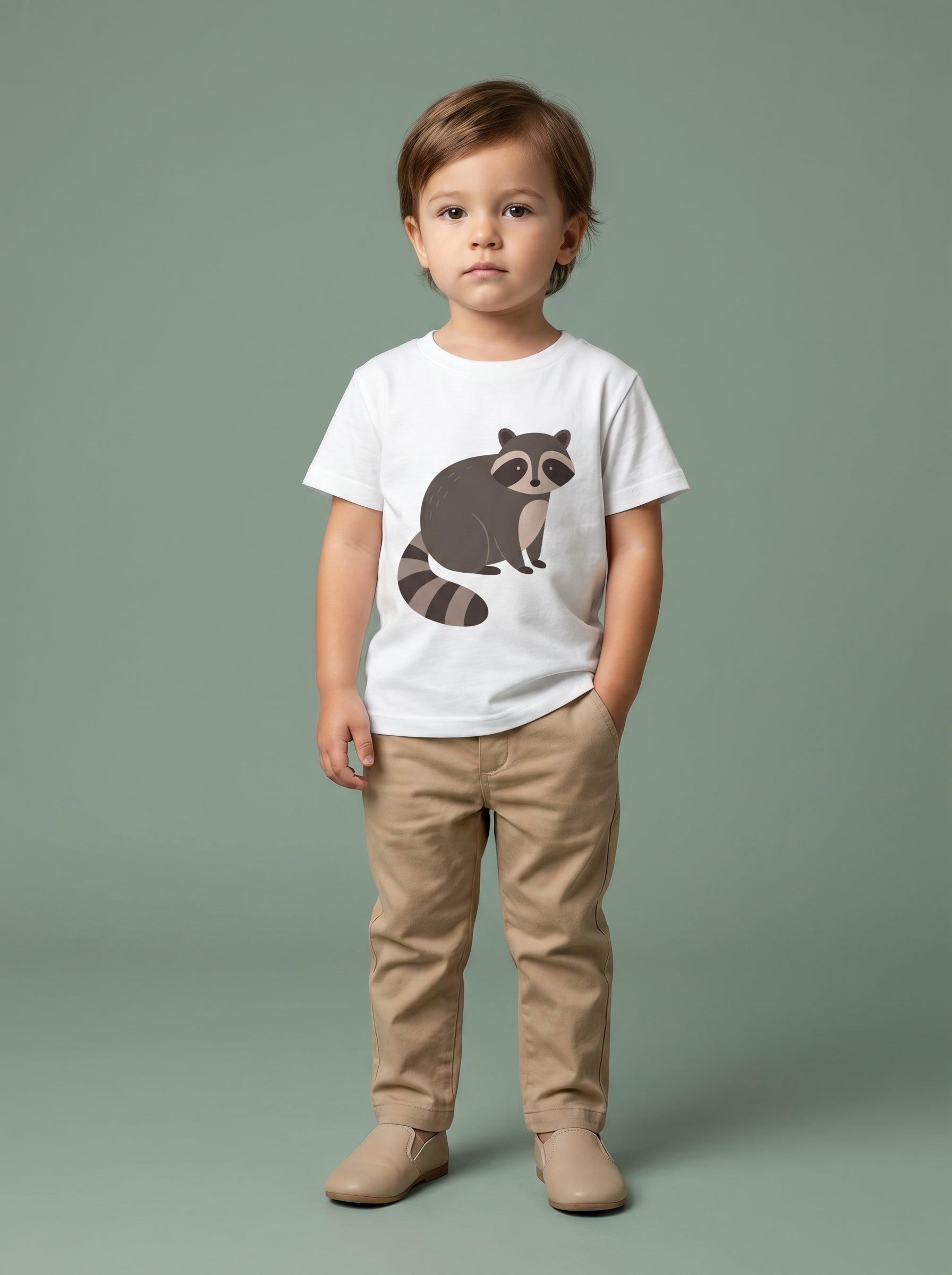 Raccoon Toddler Tee in – Kids clothes | Little Ark | Christian Clothing Brand
