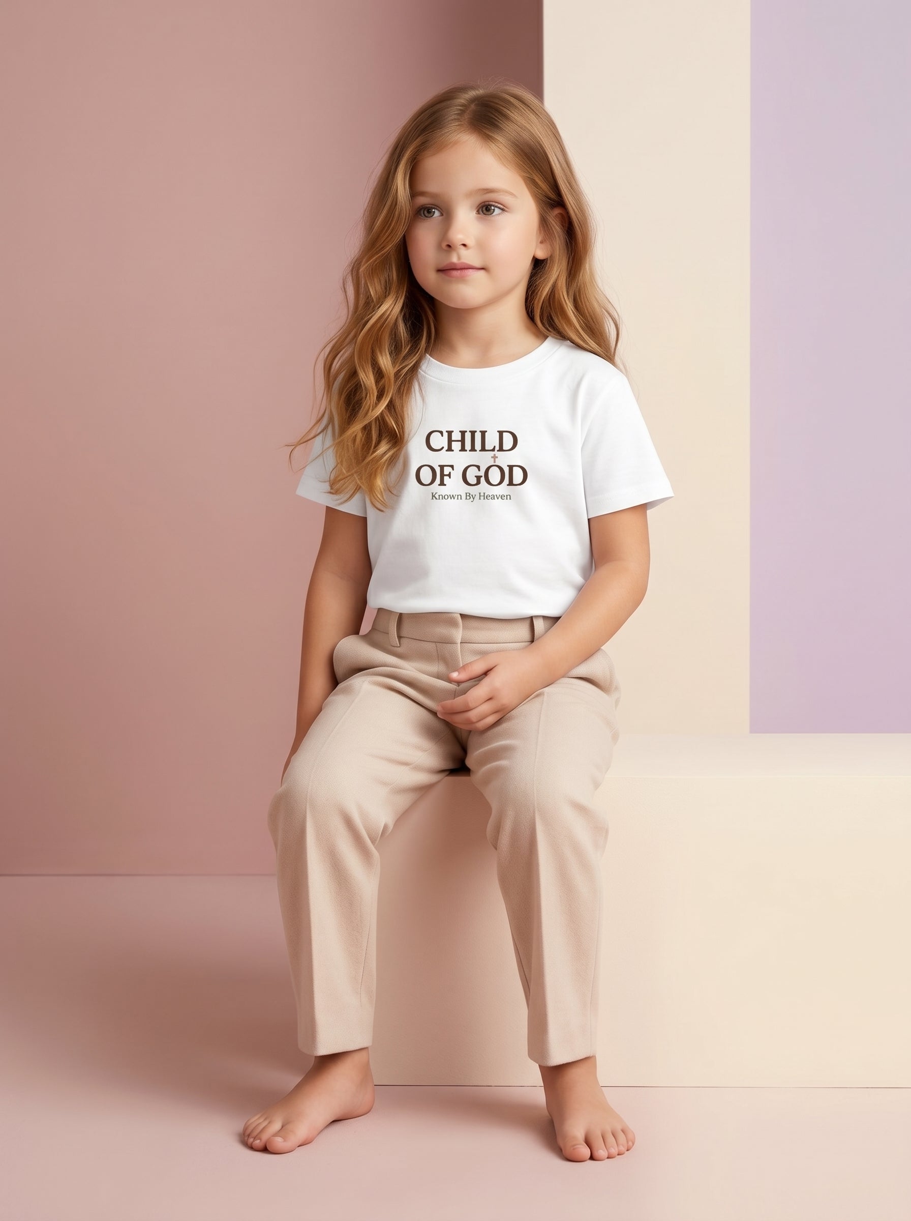 'Child of God' Kids Tee in – Kids clothes | Little Ark | Christian Clothing Brand