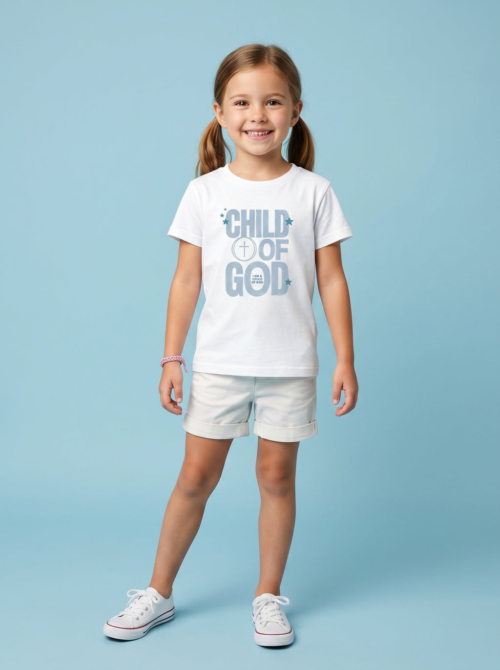 'Child of God' - 'I am a Child of God' Kids Tee in – Kids clothes | Little Ark | Christian Clothing Brand
