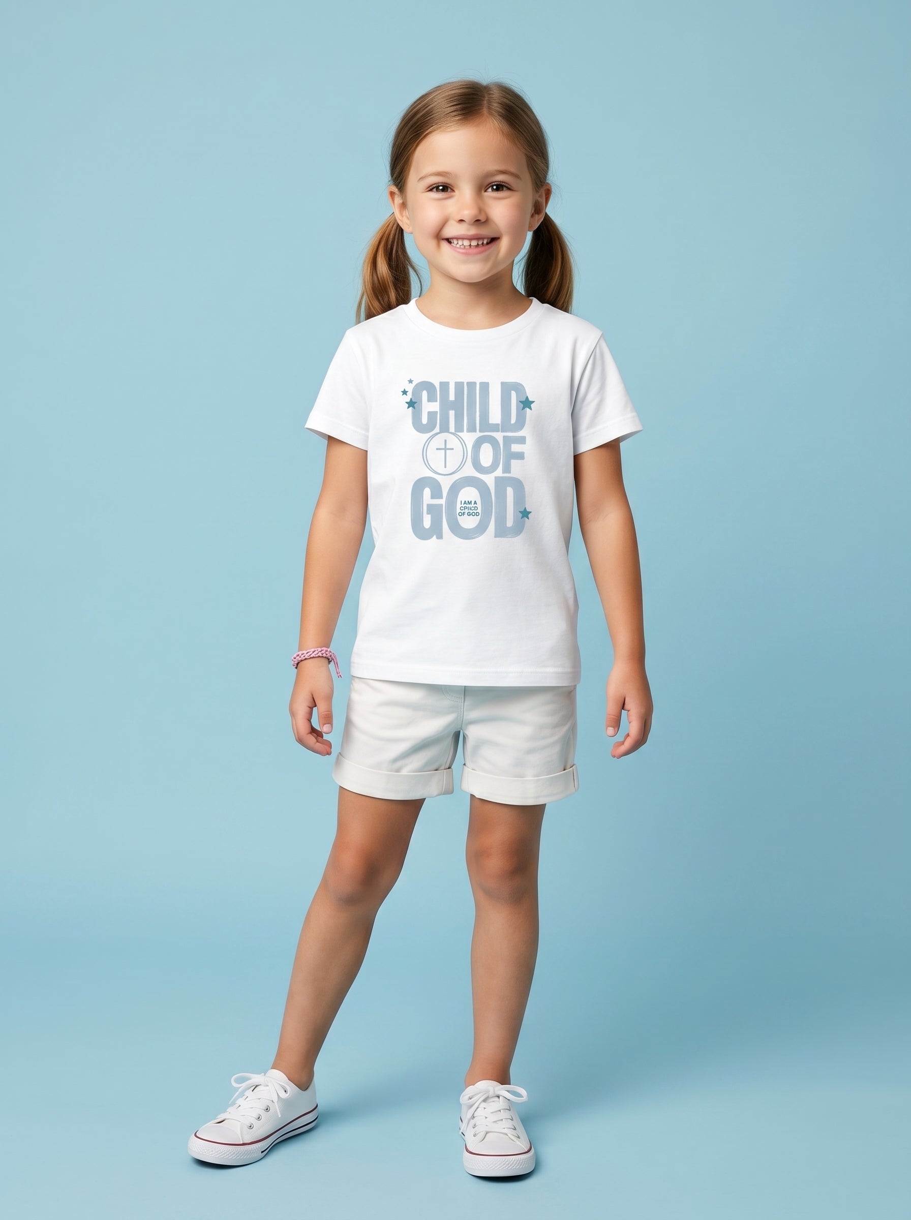 'Child of God' - 'I am a Child of God' Kids Tee in – Kids clothes | Little Ark | Christian Clothing Brand