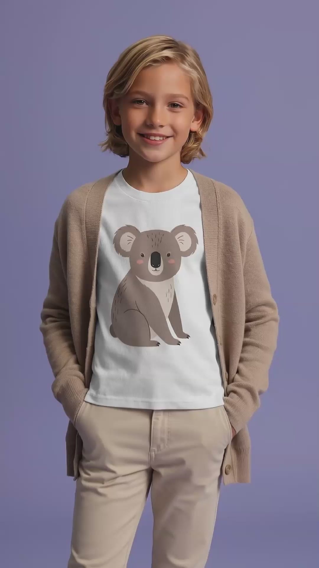 Sitting Koala Toddler Tee